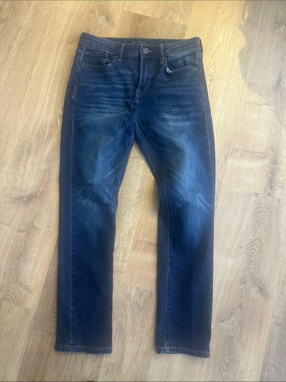 Aeropostale Men's 29/30 Dark Wash Slim Straight Jeans